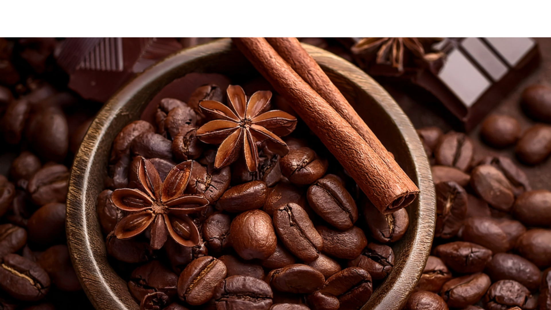 KAFFEEBOHNEN MIT SCHOKONOTE