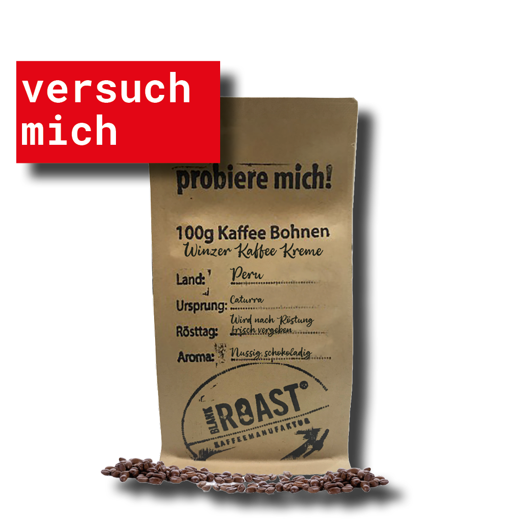 WINZER KAFFEE KREME Probier mich Größe
