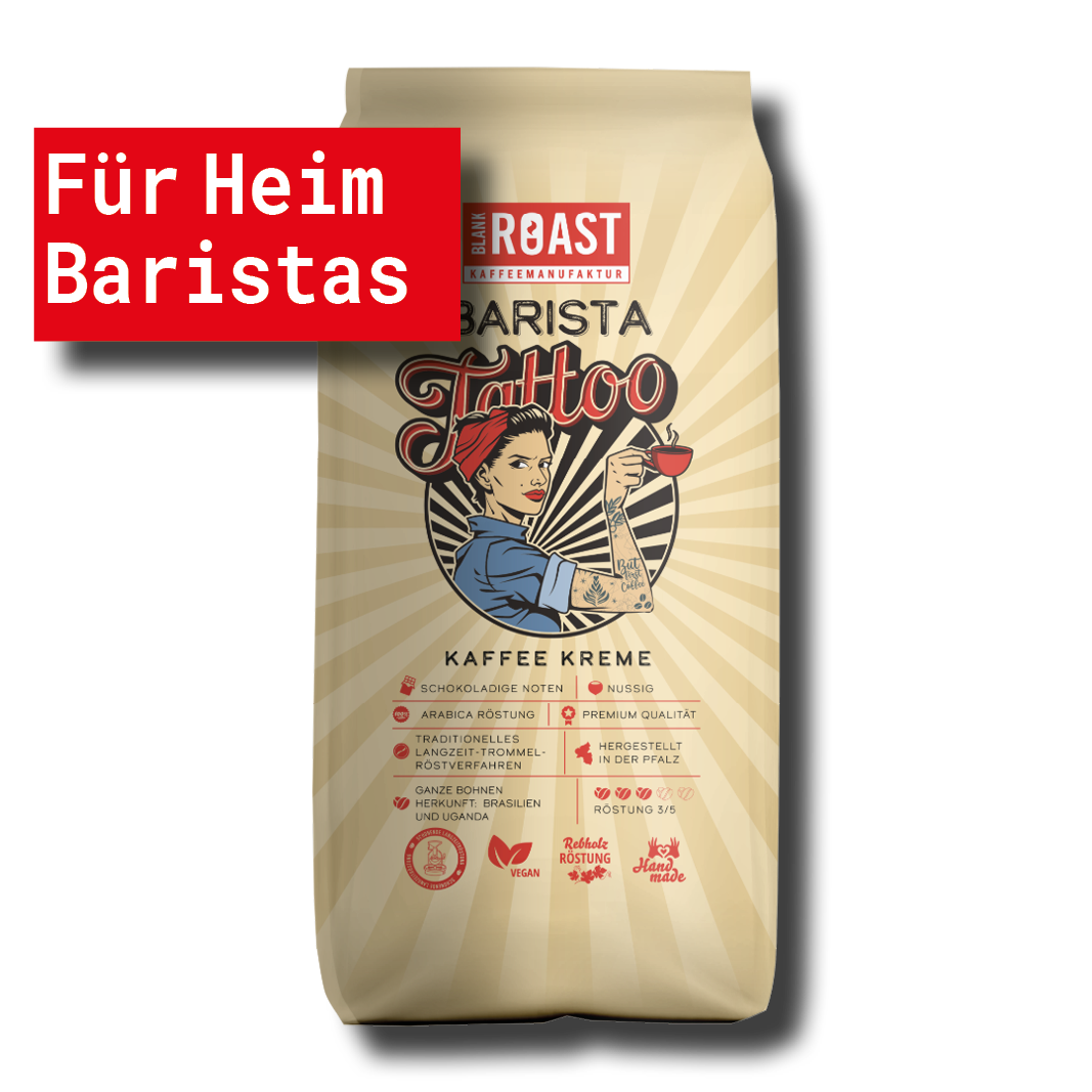 BARISTA TATTOO KAFFEE