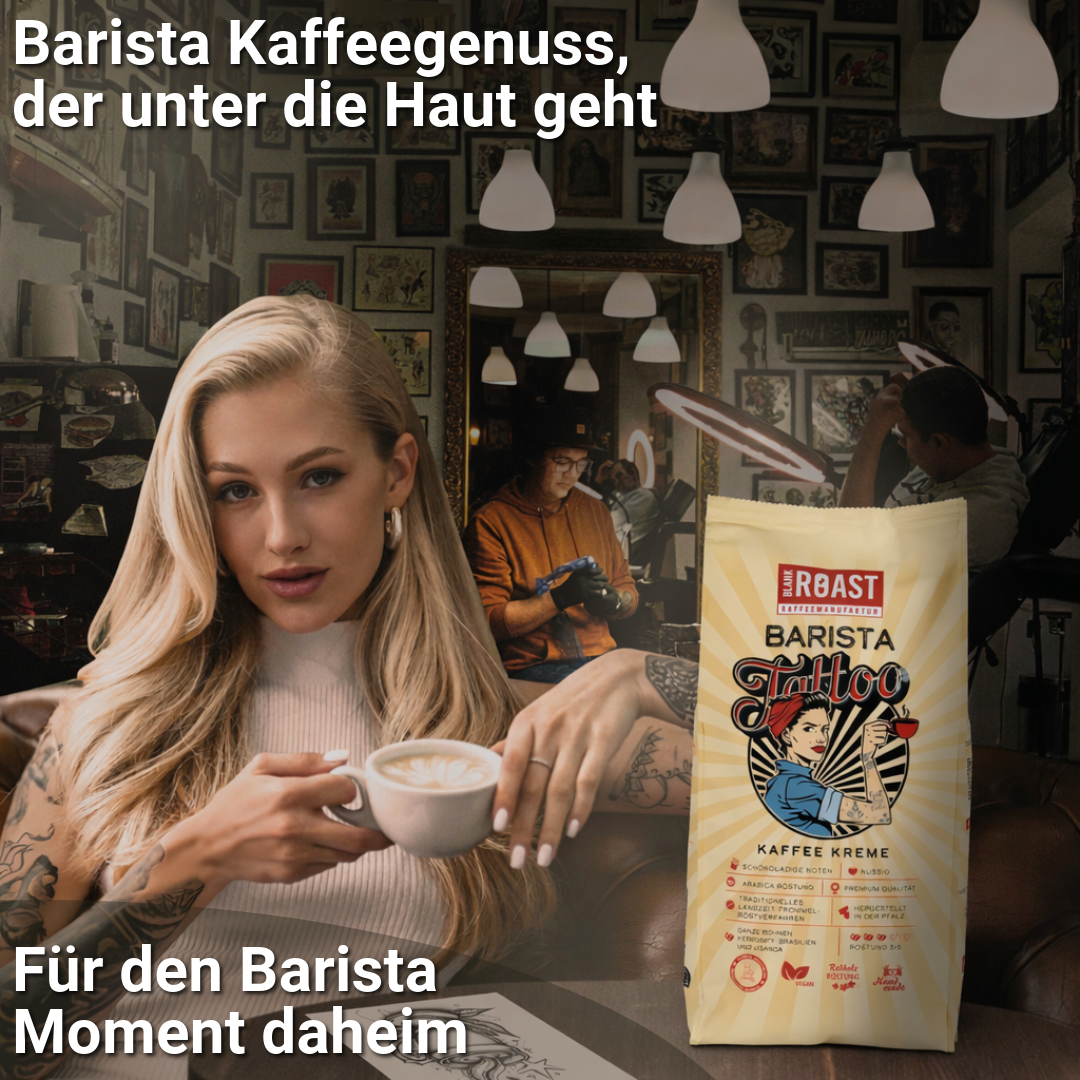 BARISTA TATTOO KAFFEE