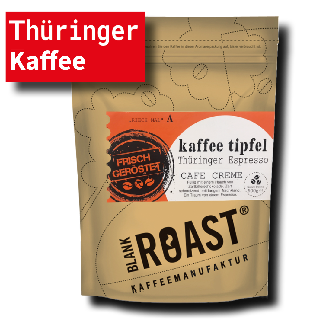THÜRINGEN REGIONAL KAFFEE KREME Kaffeetipfel