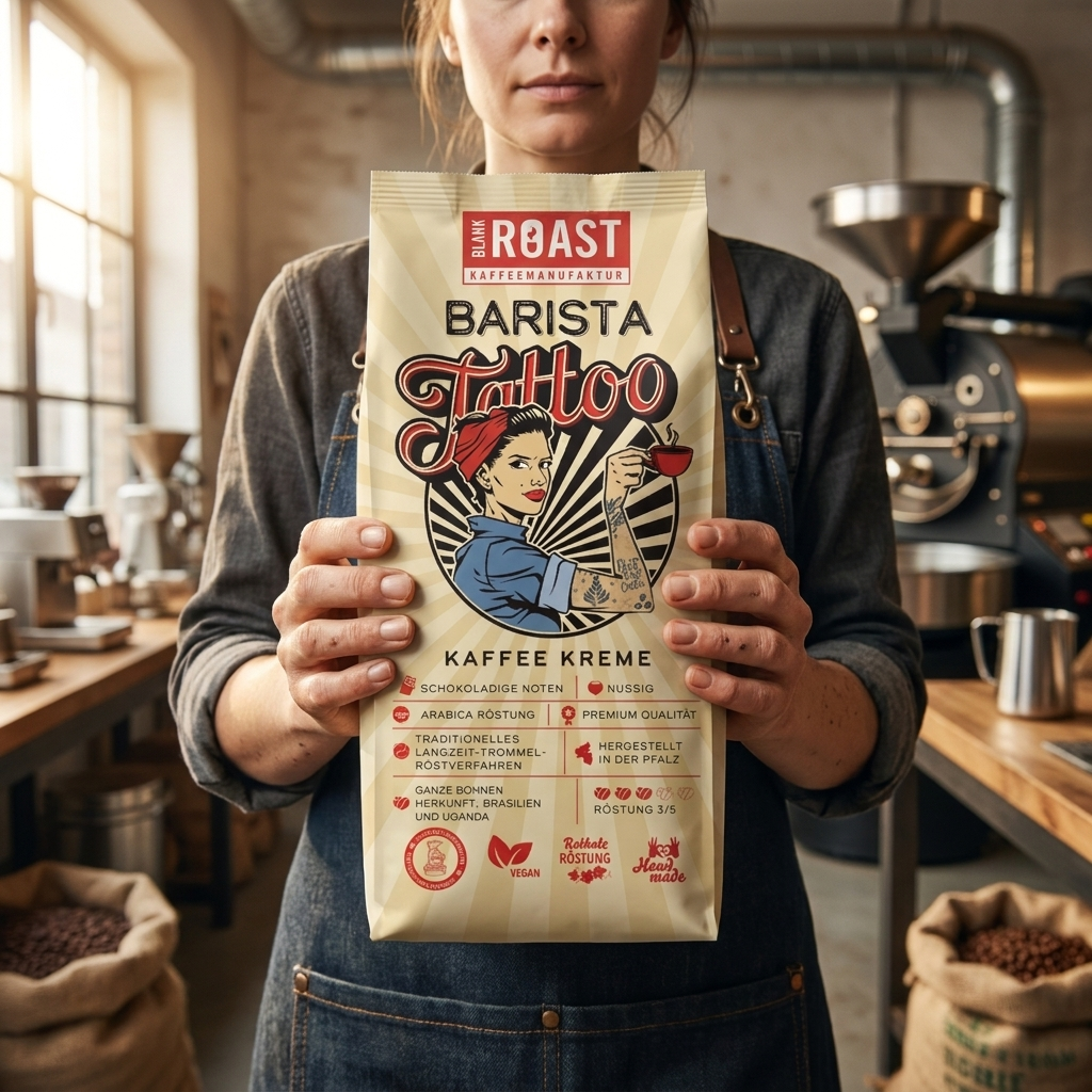 BARISTA TATTOO KAFFEE