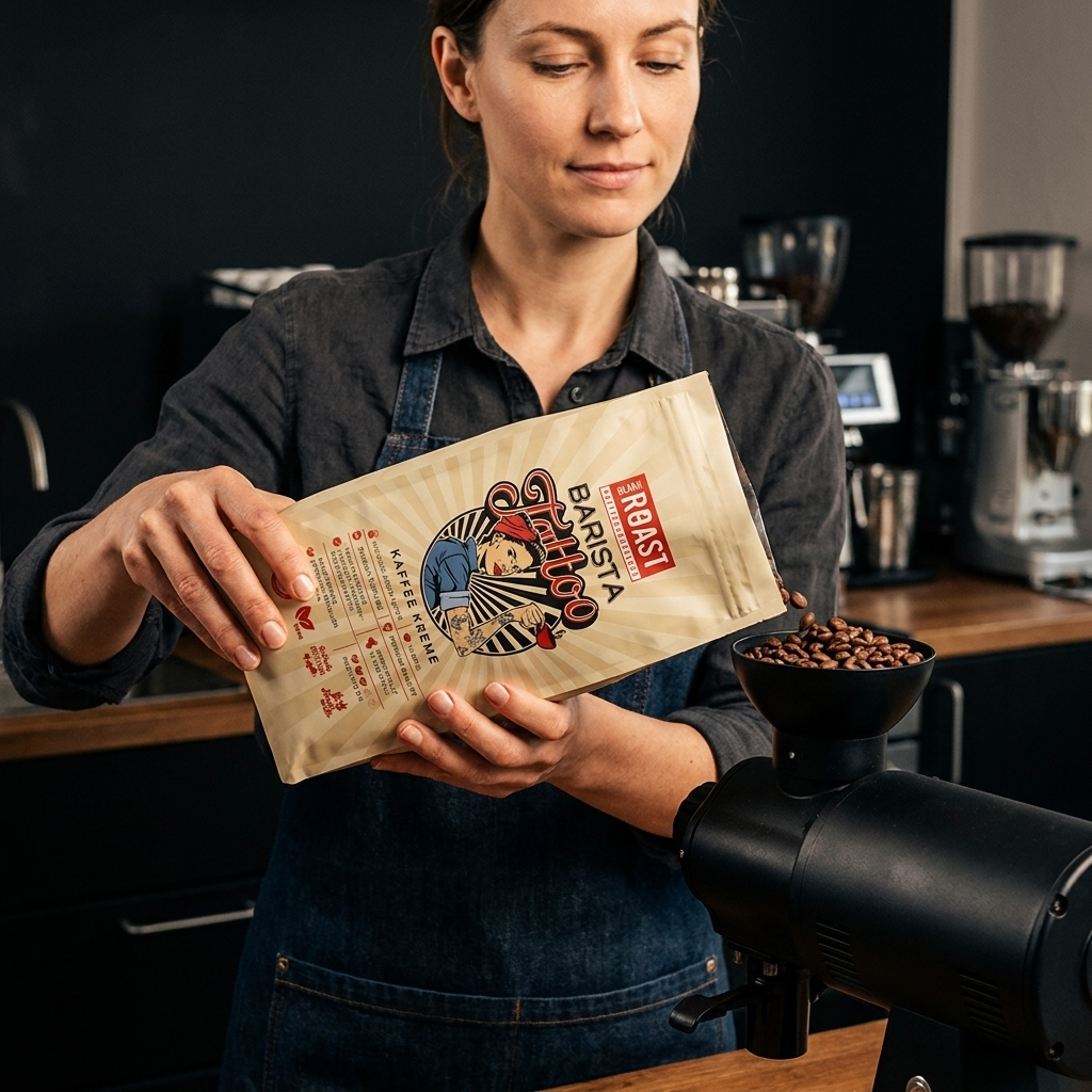 BARISTA TATTOO KAFFEE