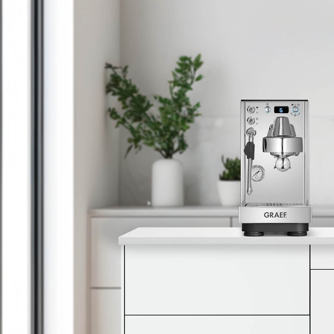 Siebträger Dicianova Single-Thermoblock · Nur 19 cm Gehäusebreite · Edelstahl