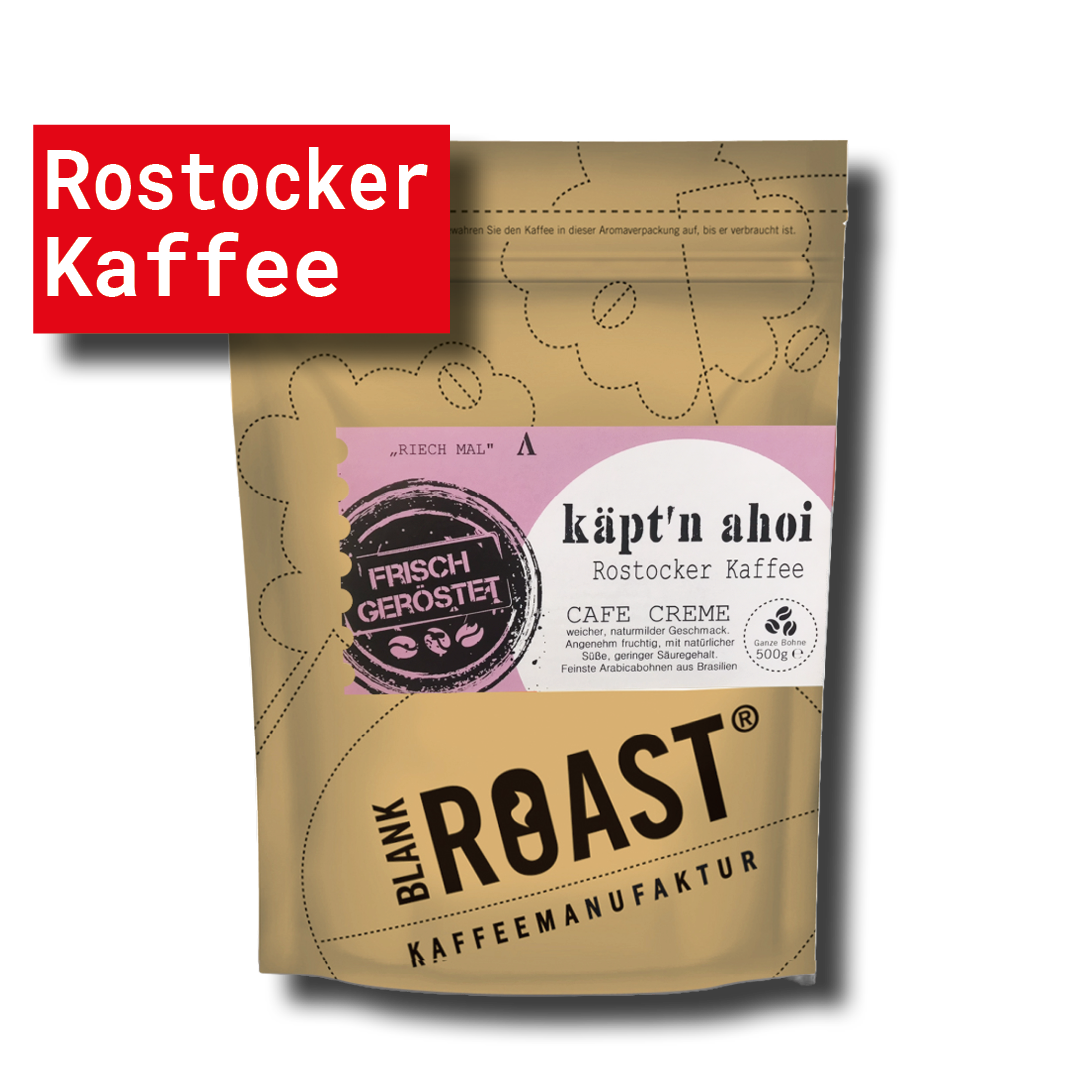 ROSTOCK REGIONAL KAFFEE Käpt'n Ahoi