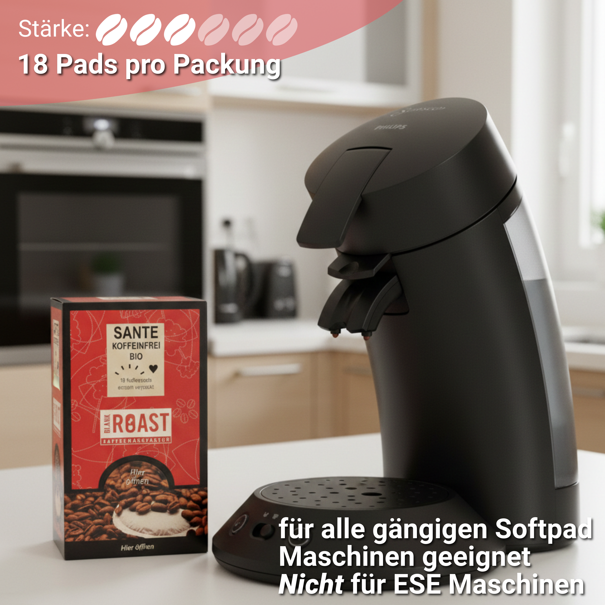 SOFT PADS SANTE KOFFEINFREI