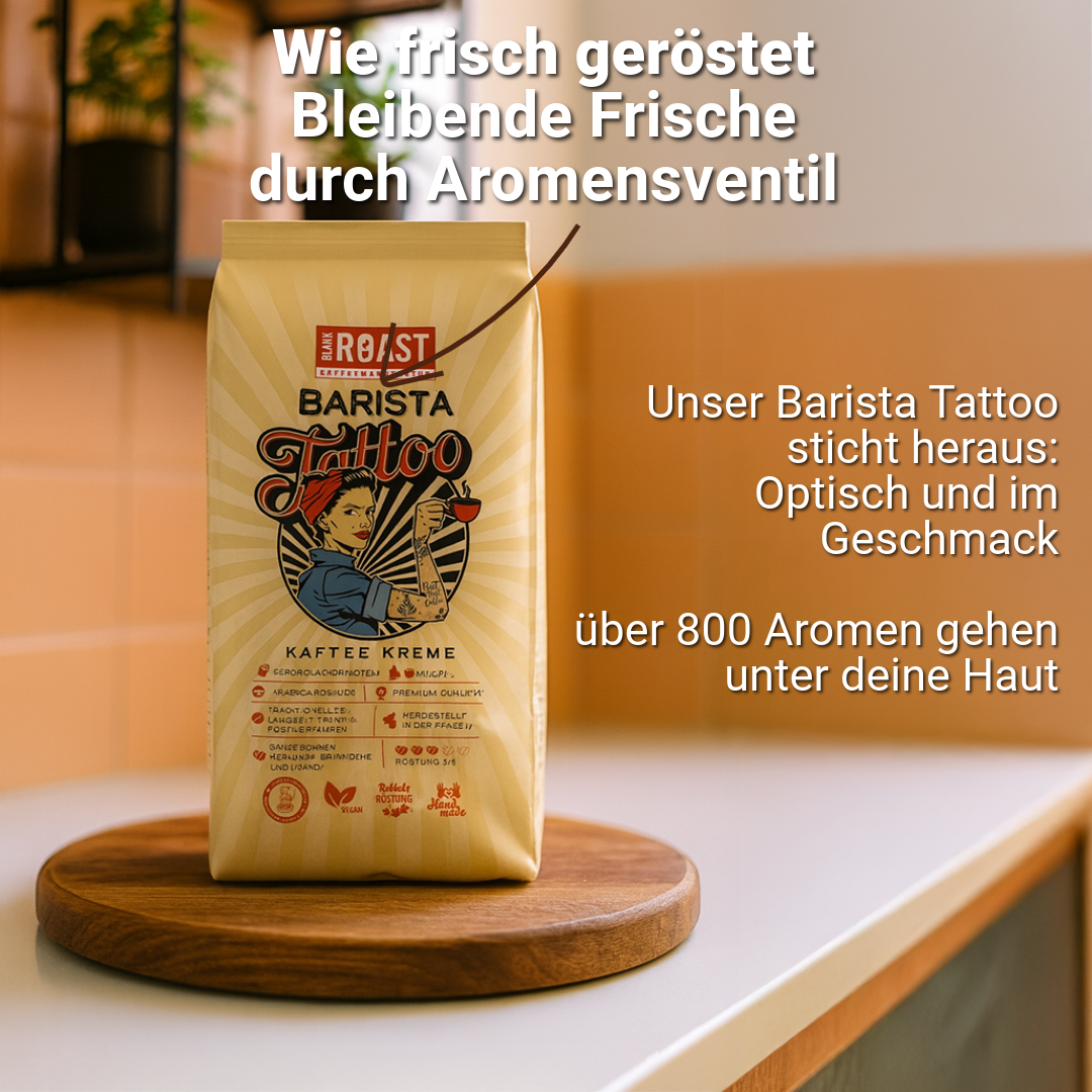 BARISTA TATTOO KAFFEE
