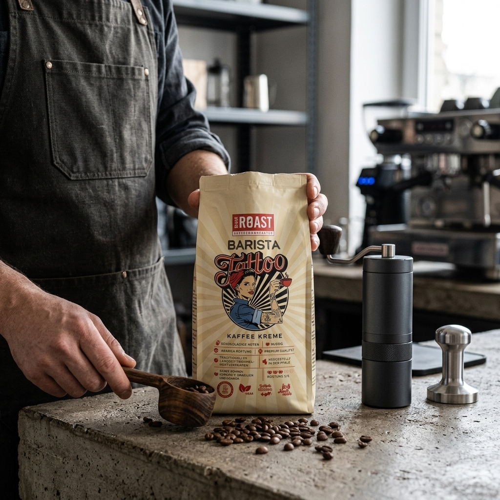BARISTA TATTOO KAFFEE