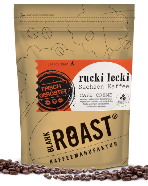 "Rucki lecki" Cafe Creme Sachsen Röstung