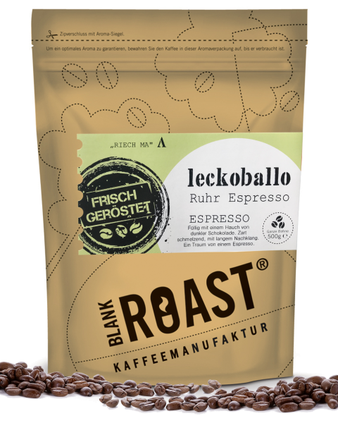 "Leckoballo" Espresso Ruhr Röstung