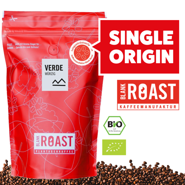 Verde Bio Kaffee Kreme Arabica single origin